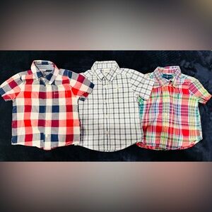 Multicolor Plaid Button Down Shirt